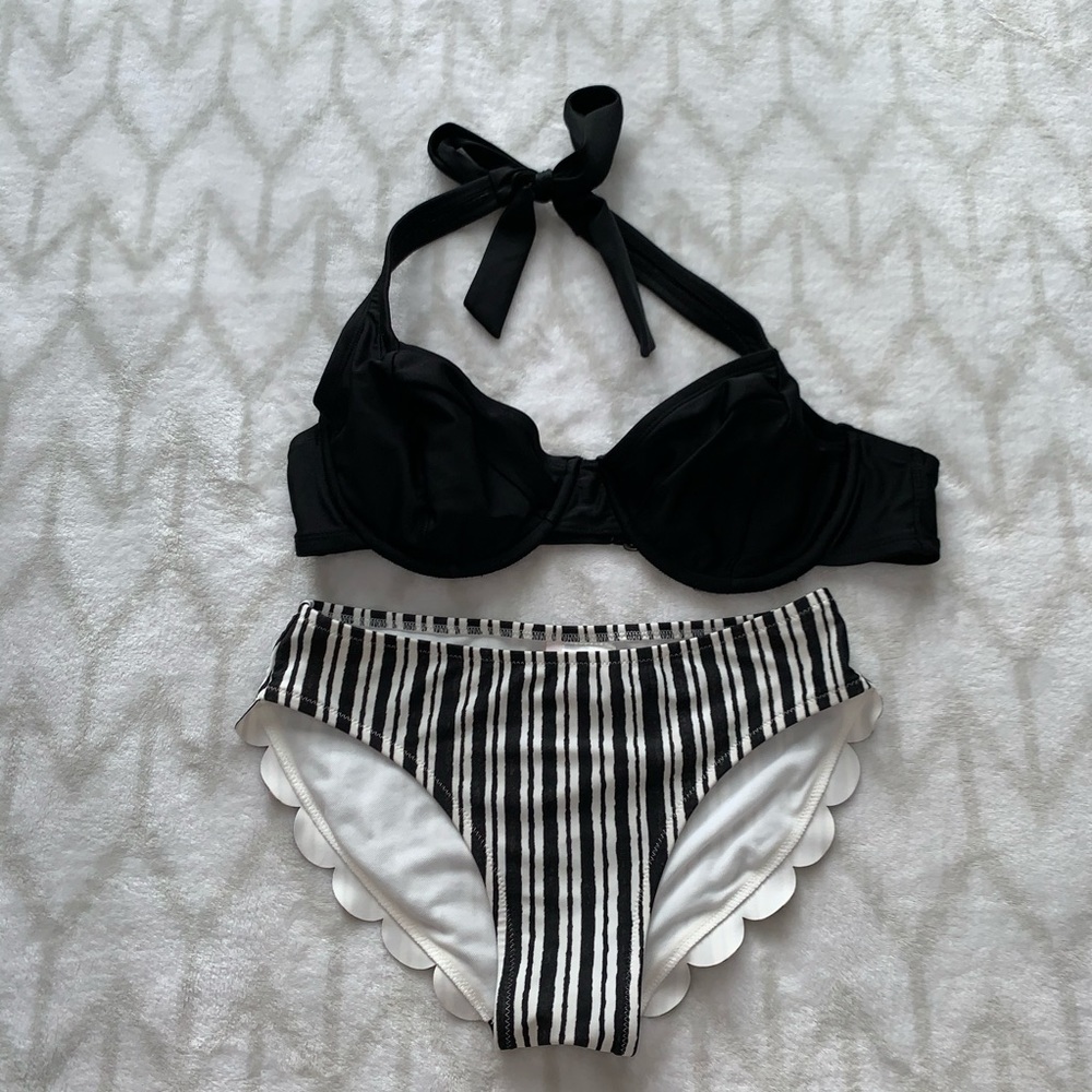 Striped Bikini BOTTOMS
